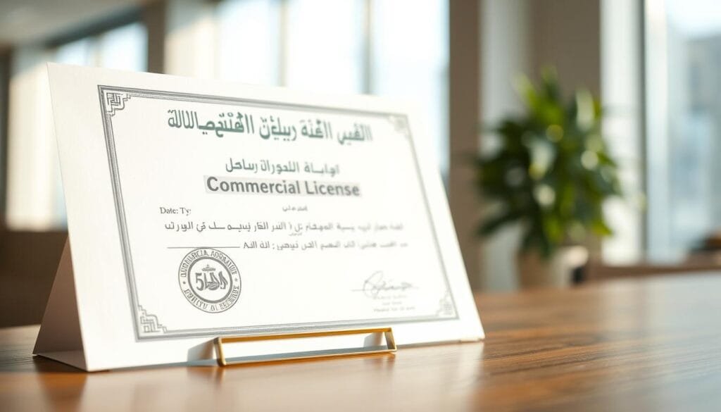 رخصة تجارية رخصة تجارية