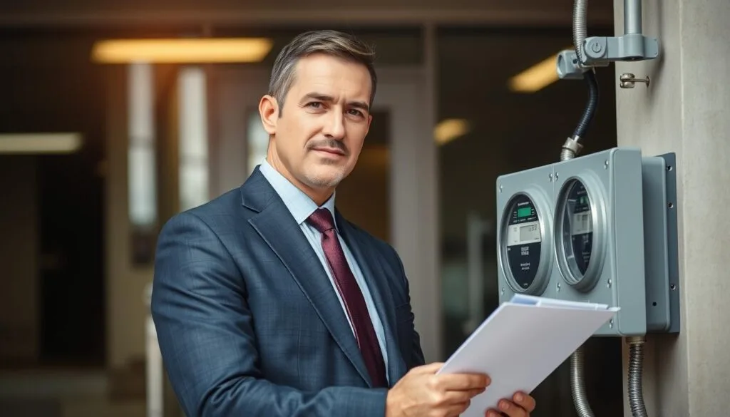 معقب نقل عداد الكهرباء