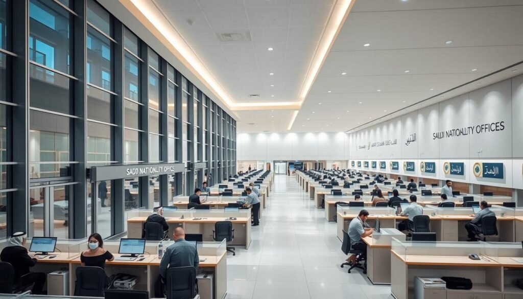 فروع مكاتب التجنيس في السعودية